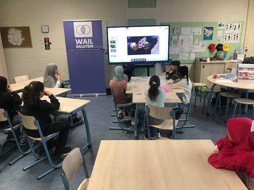 Robotica in de klas bij WailSalutem Foundation