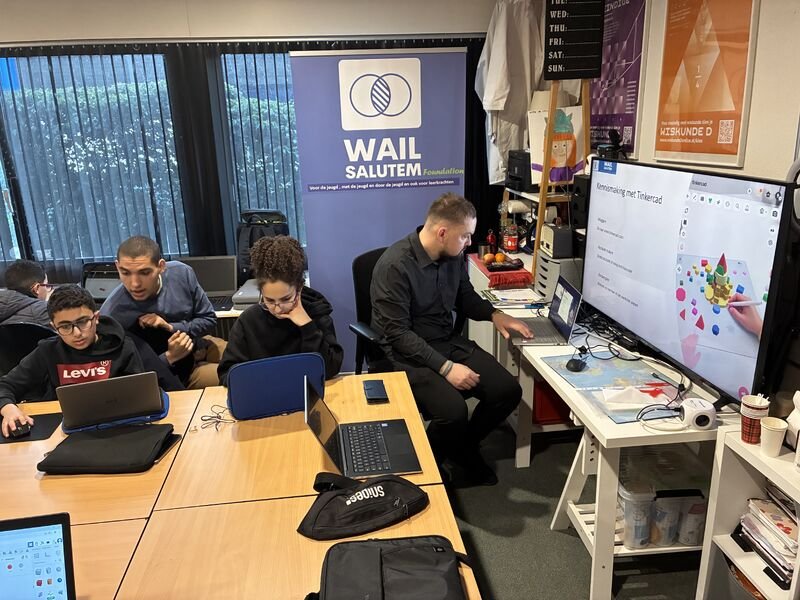 Digitaal ontwerpen bij WailSalutem Foundation