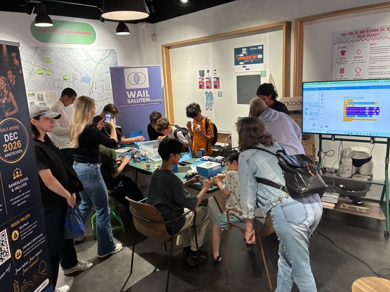 Workshops op locatie bij WailSalutem Foundation